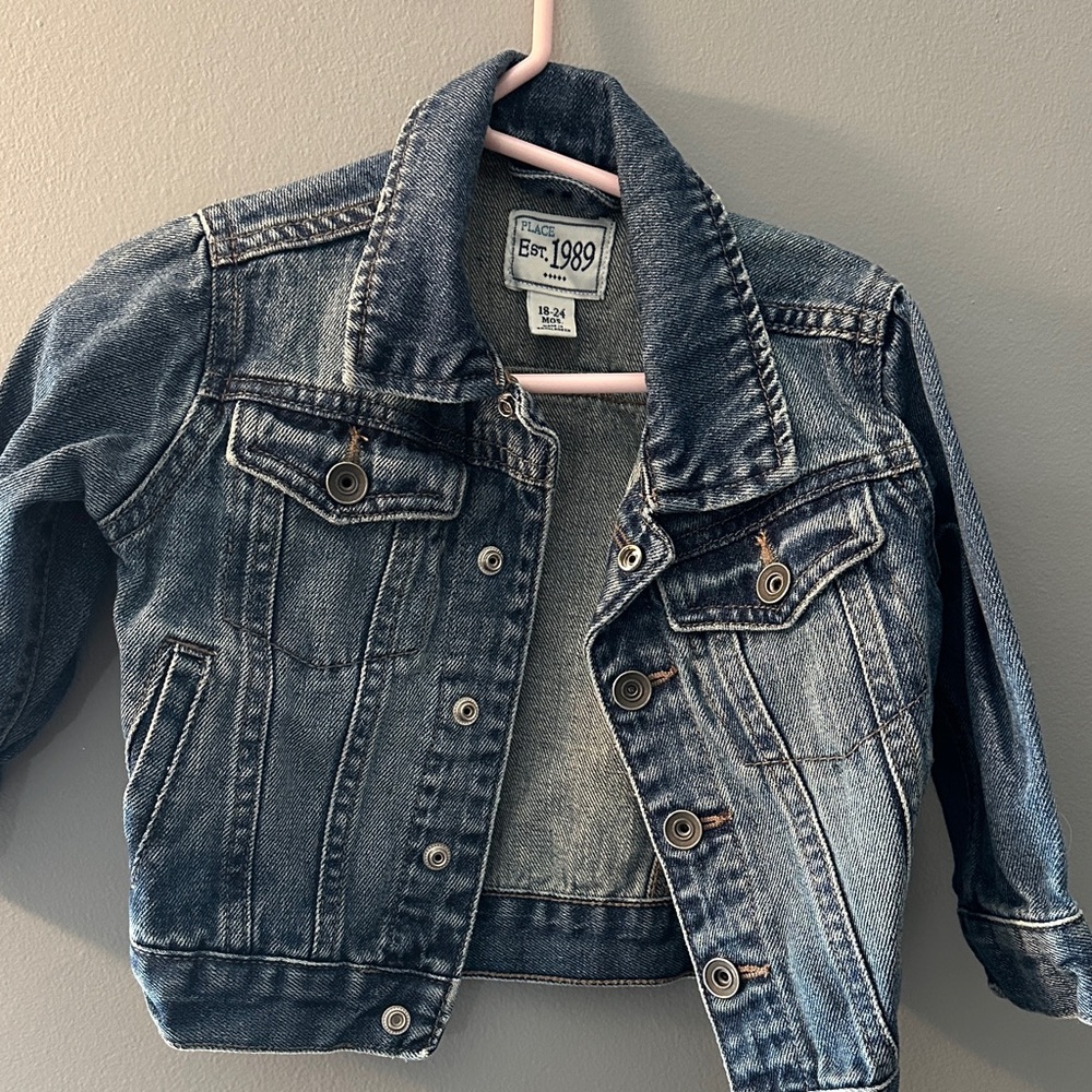 The Children's Place Blue Jean Jacket